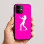 כיסוי בעיצוב אישי עם השם שלך לדגם - Apple iPhone 16e בעיצוב אישה מגוננת
