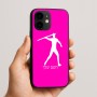 כיסוי בעיצוב אישי עם השם שלך לדגם - Apple iPhone 16e בעיצוב זורק כידון