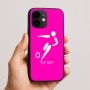 כיסוי בעיצוב אישי עם השם שלך לדגם - Apple iPhone 16e בעיצוב כדורגל אולימפי
