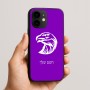 כיסוי בעיצוב אישי עם השם שלך לדגם - Apple iPhone 16e בעיצוב ראש נשר
