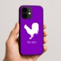 כיסוי בעיצוב אישי עם השם שלך לדגם - Apple iPhone 16e בעיצוב תרנגול
