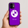 כיסוי בעיצוב אישי עם השם שלך לדגם - Apple iPhone 16e בעיצוב ב.מ.וו