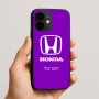 כיסוי בעיצוב אישי עם השם שלך לדגם - Apple iPhone 16e בעיצוב הונדה 2