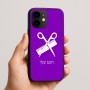 כיסוי בעיצוב אישי עם השם שלך לדגם - Apple iPhone 16e בעיצוב מעצב שיער
