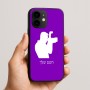כיסוי בעיצוב אישי עם השם שלך לדגם - Apple iPhone 16e בעיצוב צלם - גברים