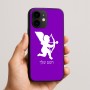 כיסוי בעיצוב אישי עם השם שלך לדגם - Apple iPhone 16e בעיצוב קופידון