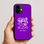 כיסוי בעיצוב אישי עם השם שלך לדגם - Apple iPhone 16e בעיצוב מחזמר אנג'ל 2