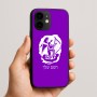 כיסוי בעיצוב אישי עם השם שלך לדגם - Apple iPhone 16e בעיצוב אנג'ל מוזיקלי
