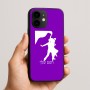 כיסוי בעיצוב אישי עם השם שלך לדגם - Apple iPhone 16e בעיצוב אישה רוקדת עם גבר
