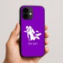 כיסוי בעיצוב אישי עם השם שלך לדגם - Apple iPhone 16e בעיצוב צוללן