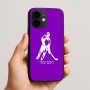 כיסוי בעיצוב אישי עם השם שלך לדגם - Apple iPhone 16e בעיצוב שחקן הוקי
