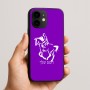 כיסוי בעיצוב אישי עם השם שלך לדגם - Apple iPhone 16e בעיצוב רוכב סוסים 2