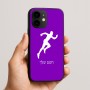 כיסוי בעיצוב אישי עם השם שלך לדגם - Apple iPhone 16e בעיצוב רץ