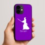 כיסוי בעיצוב אישי עם השם שלך לדגם - Apple iPhone 16e בעיצוב סמוראי