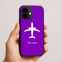 כיסוי בעיצוב אישי עם השם שלך לדגם - Apple iPhone 16e בעיצוב טייס - טייס