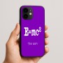 כיסוי בעיצוב אישי עם השם שלך לדגם - Apple iPhone 16e בעיצוב נוסחת אלברט איינשטיין