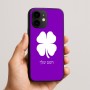 כיסוי בעיצוב אישי עם השם שלך לדגם - Apple iPhone 16e בעיצוב קלבר