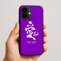 כיסוי בעיצוב אישי עם השם שלך לדגם - Apple iPhone 16e בעיצוב אהבה באותיות יפניות