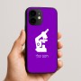 כיסוי בעיצוב אישי עם השם שלך לדגם - Apple iPhone 16e בעיצוב מיקרוסקופ