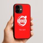 כיסוי בעיצוב אישי עם השם שלך לדגם - Apple iPhone 16e בעיצוב וולוו