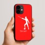 כיסוי בעיצוב אישי עם השם שלך לדגם - Apple iPhone 16e בעיצוב לוחם סייף