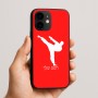 כיסוי בעיצוב אישי עם השם שלך לדגם - Apple iPhone 16e בעיצוב קרטה