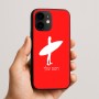 כיסוי בעיצוב אישי עם השם שלך לדגם - Apple iPhone 16e בעיצוב גלישה - גלישה