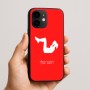 כיסוי בעיצוב אישי עם השם שלך לדגם - Apple iPhone 16e בעיצוב אישה מתאמנת