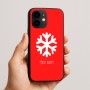 כיסוי בעיצוב אישי עם השם שלך לדגם - Apple iPhone 16e בעיצוב שלג