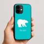 כיסוי בעיצוב אישי עם השם שלך לדגם - Apple iPhone 16e בעיצוב דוב