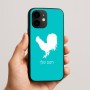 כיסוי בעיצוב אישי עם השם שלך לדגם - Apple iPhone 16e בעיצוב תרנגול