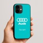 כיסוי בעיצוב אישי עם השם שלך לדגם - Apple iPhone 16e בעיצוב אאודי