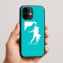 כיסוי בעיצוב אישי עם השם שלך לדגם - Apple iPhone 16e בעיצוב אישה רוקדת עם גבר
