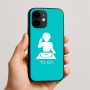 כיסוי בעיצוב אישי עם השם שלך לדגם - Apple iPhone 16e בעיצוב אזור מוזיקה של די ג'יי