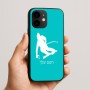 כיסוי בעיצוב אישי עם השם שלך לדגם - Apple iPhone 16e בעיצוב סקי