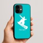 כיסוי בעיצוב אישי עם השם שלך לדגם - Apple iPhone 16e בעיצוב סנובורדיסט