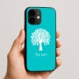 כיסוי בעיצוב אישי עם השם שלך לדגם - Apple iPhone 16e בעיצוב עץ