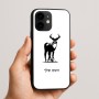 כיסוי בעיצוב אישי עם השם שלך לדגם - Apple iPhone 16e בעיצוב צבי
