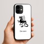 כיסוי בעיצוב אישי עם השם שלך לדגם - Apple iPhone 16e בעיצוב דרקון