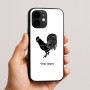 כיסוי בעיצוב אישי עם השם שלך לדגם - Apple iPhone 16e בעיצוב תרנגול