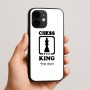 כיסוי בעיצוב אישי עם השם שלך לדגם - Apple iPhone 16e בעיצוב שחמט