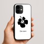 כיסוי בעיצוב אישי עם השם שלך לדגם - Apple iPhone 16e בעיצוב פרח היביסקוס
