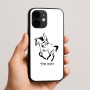 כיסוי בעיצוב אישי עם השם שלך לדגם - Apple iPhone 16e בעיצוב רוכב סוסים 2