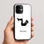 כיסוי בעיצוב אישי עם השם שלך לדגם - Apple iPhone 16e בעיצוב אישה מתאמנת