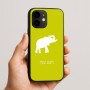 כיסוי בעיצוב אישי עם השם שלך לדגם - Apple iPhone 16e בעיצוב פיל