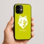כיסוי בעיצוב אישי עם השם שלך לדגם - Apple iPhone 16e בעיצוב זאב
