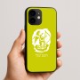 כיסוי בעיצוב אישי עם השם שלך לדגם - Apple iPhone 16e בעיצוב אנג'ל מוזיקלי