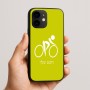 כיסוי בעיצוב אישי עם השם שלך לדגם - Apple iPhone 16e בעיצוב אופניים אולימפיים