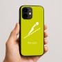 כיסוי בעיצוב אישי עם השם שלך לדגם - Apple iPhone 16e בעיצוב קפיצת סקי אולימפית
