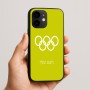 כיסוי בעיצוב אישי עם השם שלך לדגם - Apple iPhone 16e בעיצוב אולימפי